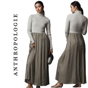 NWT Anthropologie Thea Twofer Sweater Maxi Dress XS